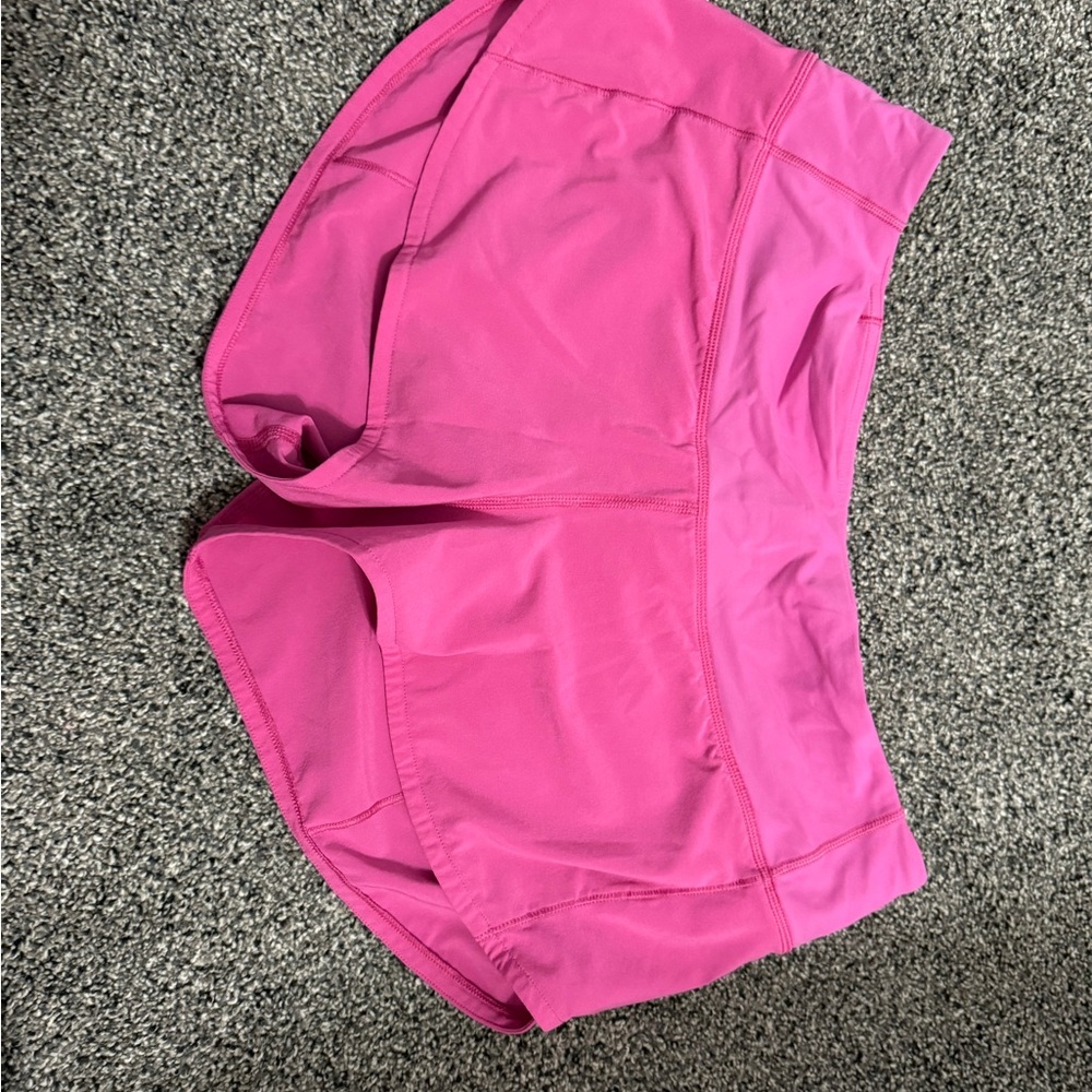 Women's Pink Lululemon Shorts